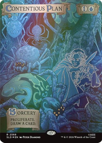 Contentious Plan (Out Of Sight Foil) card art