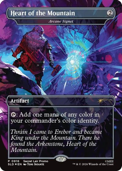 Heart of the Mountain - Arcane Signet card art