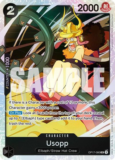 Usopp card art