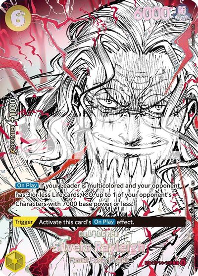 Silvers Rayleigh (OP14-108) (SP) card art