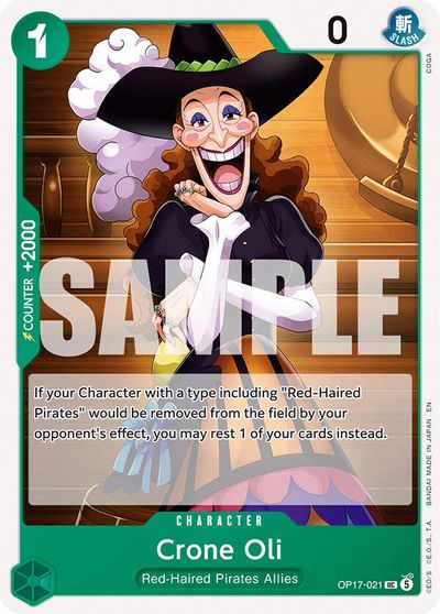 Crone Oil card art