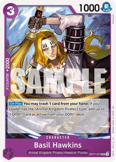 Basil Hawkins card art