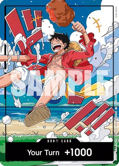 DON!! Card (World United) (Luffy) card art