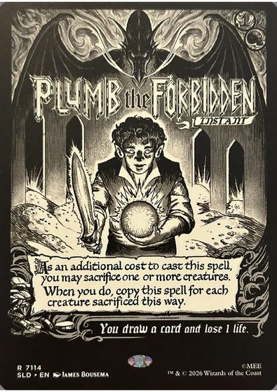 Plumb the Forbidden card art