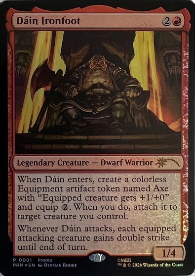 Dain Ironfoot card art