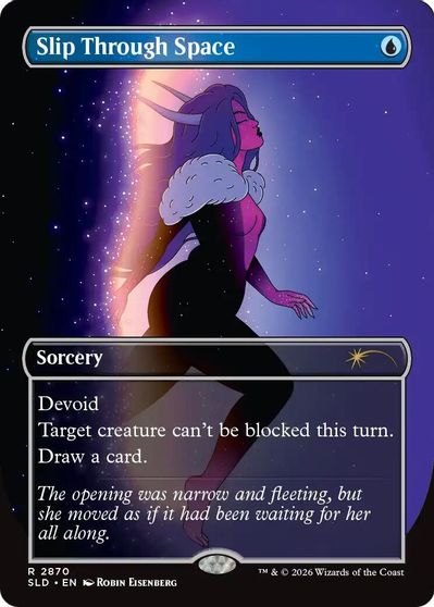Slip Through Space card art