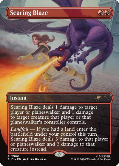 Searing Blaze card art