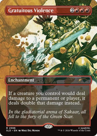 Gratuitous Violence card art