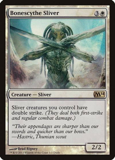 Bonescythe Sliver card art