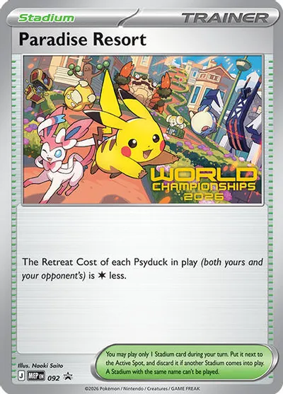 Paradise Resort - 092 (World Championships 2026) card art