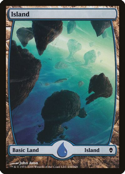 Island (234) - Full Art card art