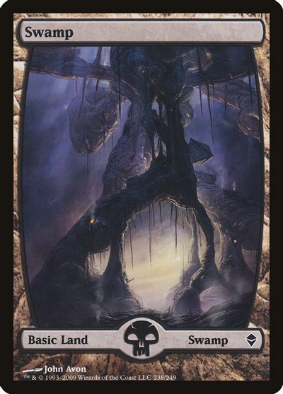 Swamp (238) - Full Art card art