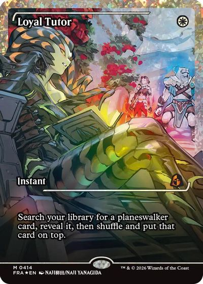 Loyal Tutor (Showcase) (Fracture Foil) card art