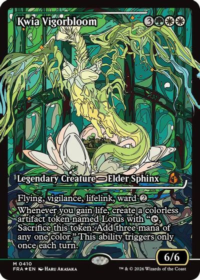 Kwia Vigorbloom (Showcase) (0410) card art