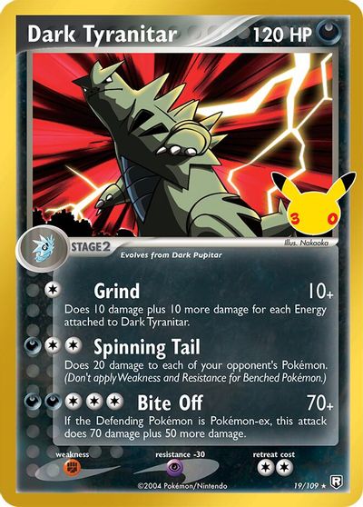 Dark Tyranitar card art