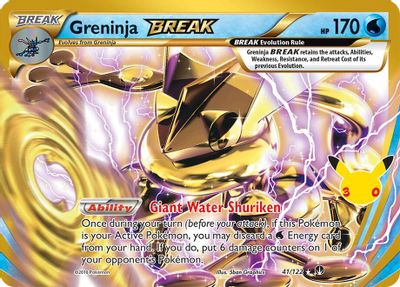 Greninja BREAK card art
