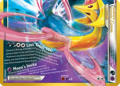 Darkrai & Cresselia Legend (Bottom) card art