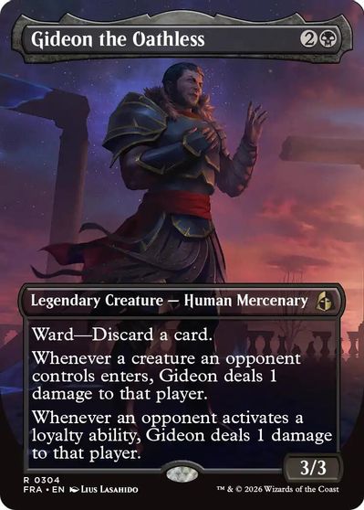 Gideon the Oathless (Borderless) card art
