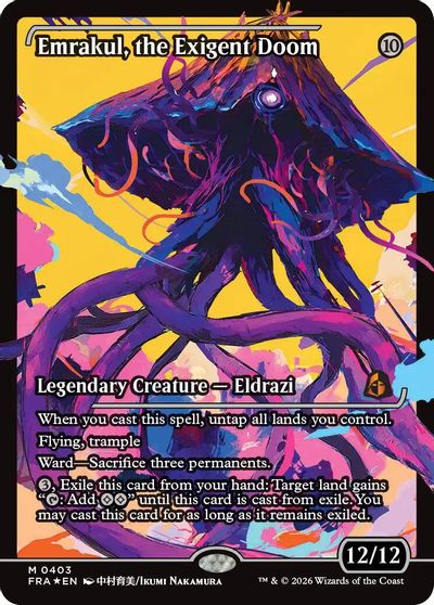Emrakul, the Exigent Doom (Showcase) card art