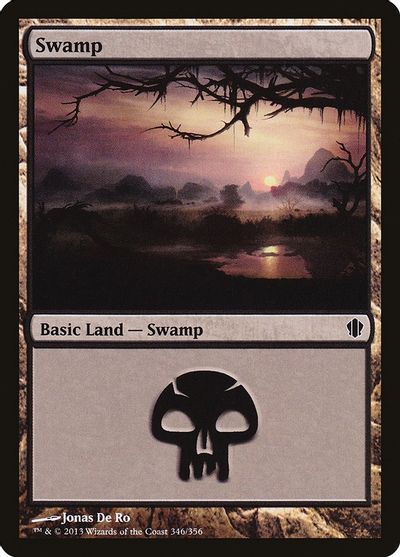 Swamp (346) card art