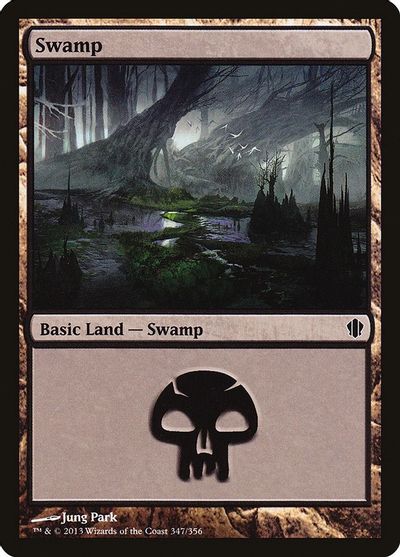 Swamp (347) card art