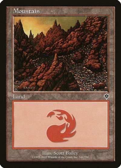 Mountain (346) card art