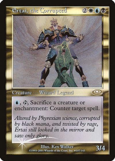 Ertai, the Corrupted (Alt. Art Foil) card art