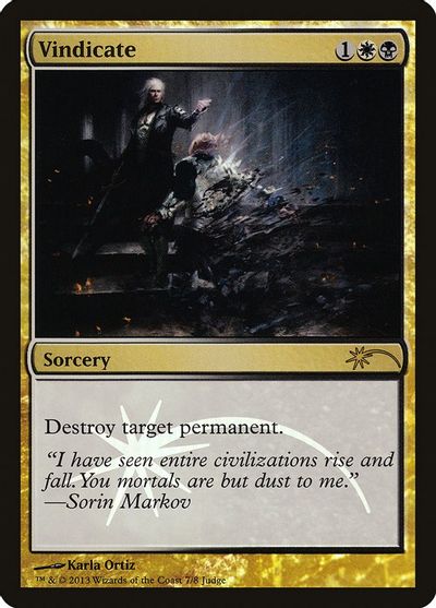 Vindicate (2013) card art