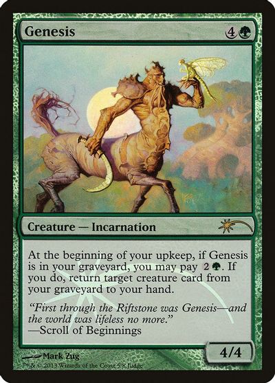 Genesis card art