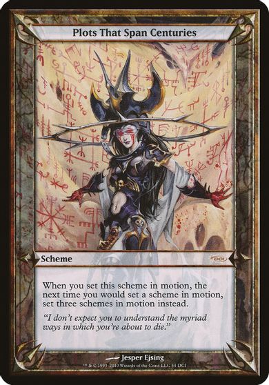 Plots That Span Centuries (Release Event Promo) card art