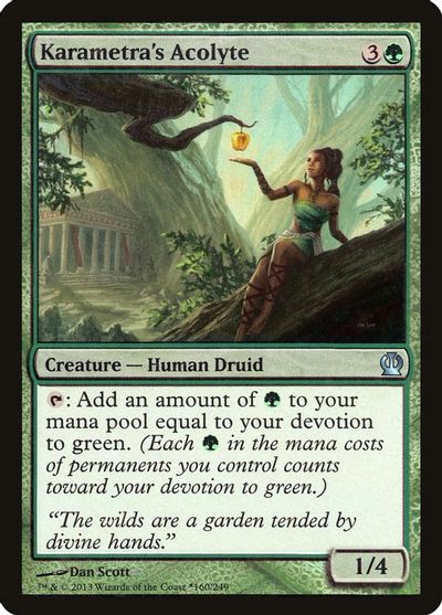 Karametra's Acolyte card art