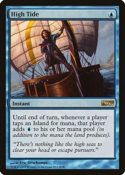 High Tide (IDW Comics 2013) card art