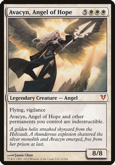 Avacyn, Angel of Hope (Avacyn Restored) card art