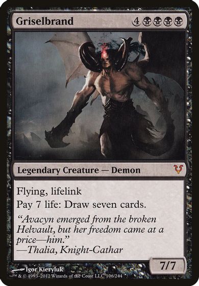 Griselbrand (Avacyn Restored) card art