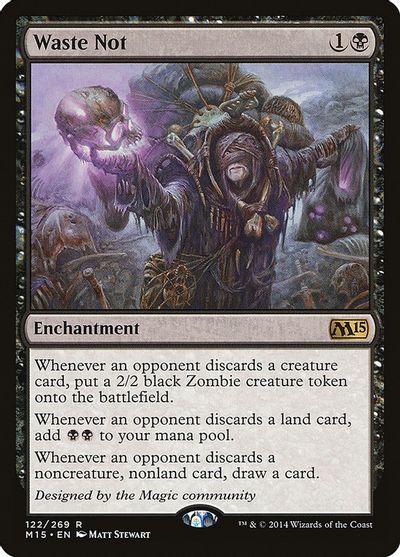 Waste Not card art