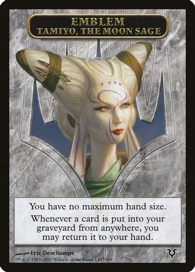 Emblem - Tamiyo, the Moon Sage card art