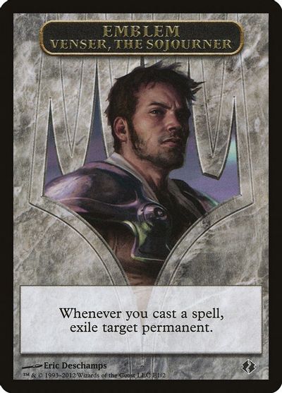 Emblem - Venser, the Sojourner card art