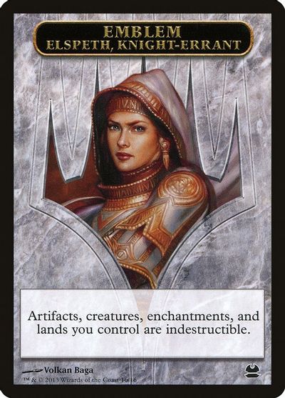 Emblem - Elspeth, Knight-Errant card art