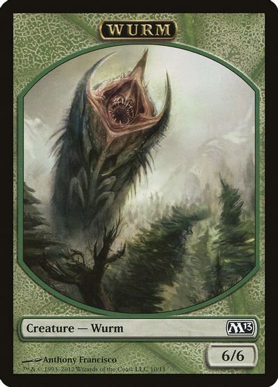 Wurm Token card art