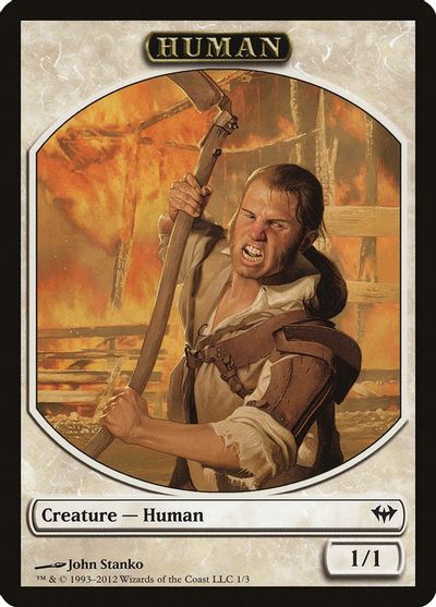 Human Token card art