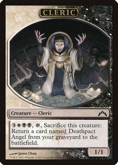 Cleric Token card art