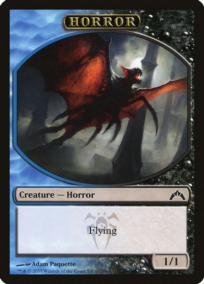Horror Token card art