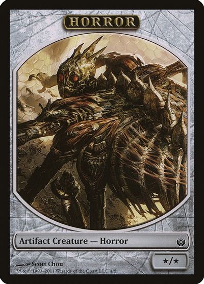 Horror Token card art