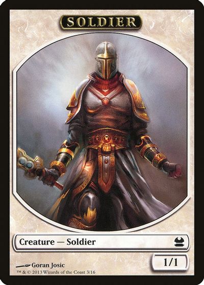 Soldier Token card art
