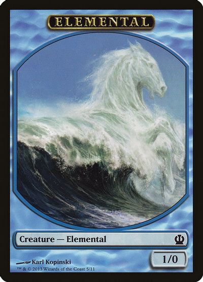 Elemental Token card art