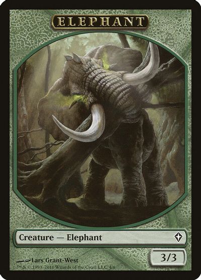 Elephant Token card art