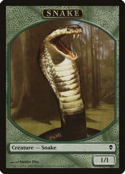 Snake Token card art