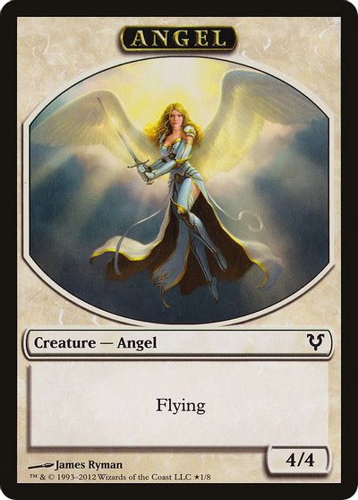 Angel // Demon Double-Sided Token card art