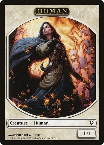 Human Token (2) card art