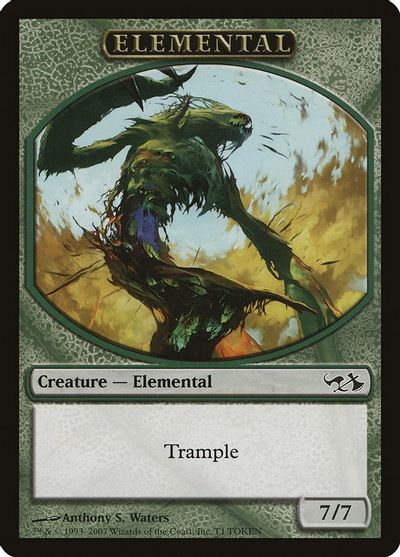 Elemental Token card art